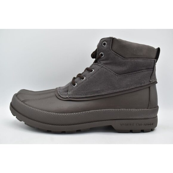 Sperry Mens Size 11 Cold Bay Wax Grey Water Resistant Insulated Chukka Boots - Picture 7 of 13